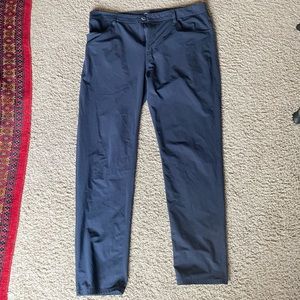 Blue Vuori 36x34 pants